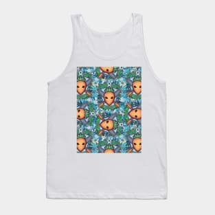 Carrot and Knife Coat of Arms Tank Top